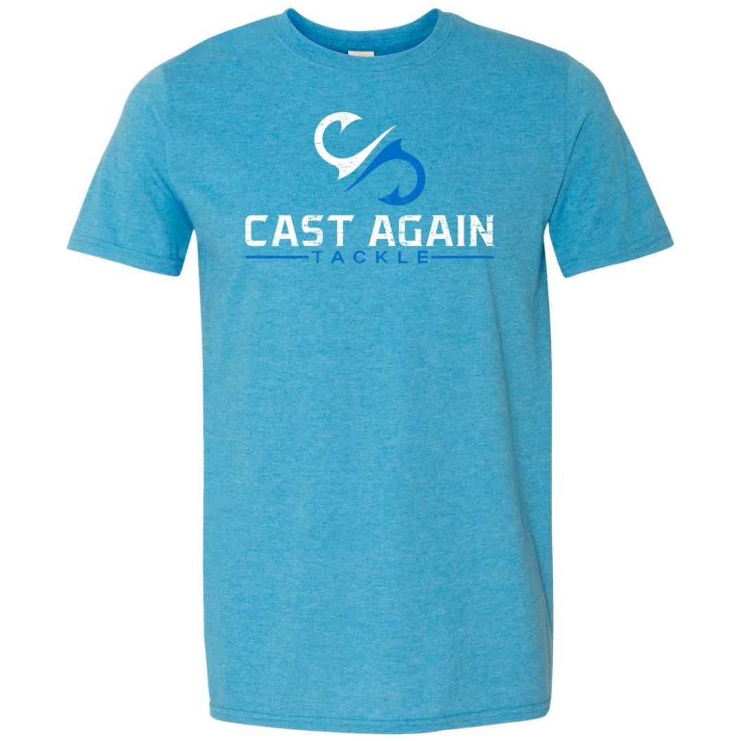 Cast Again Heather Sapphire T-Shirt