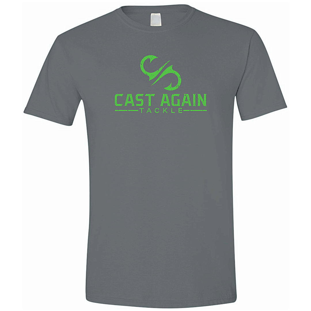 Cast Again Lime Green Logo T-Shirt