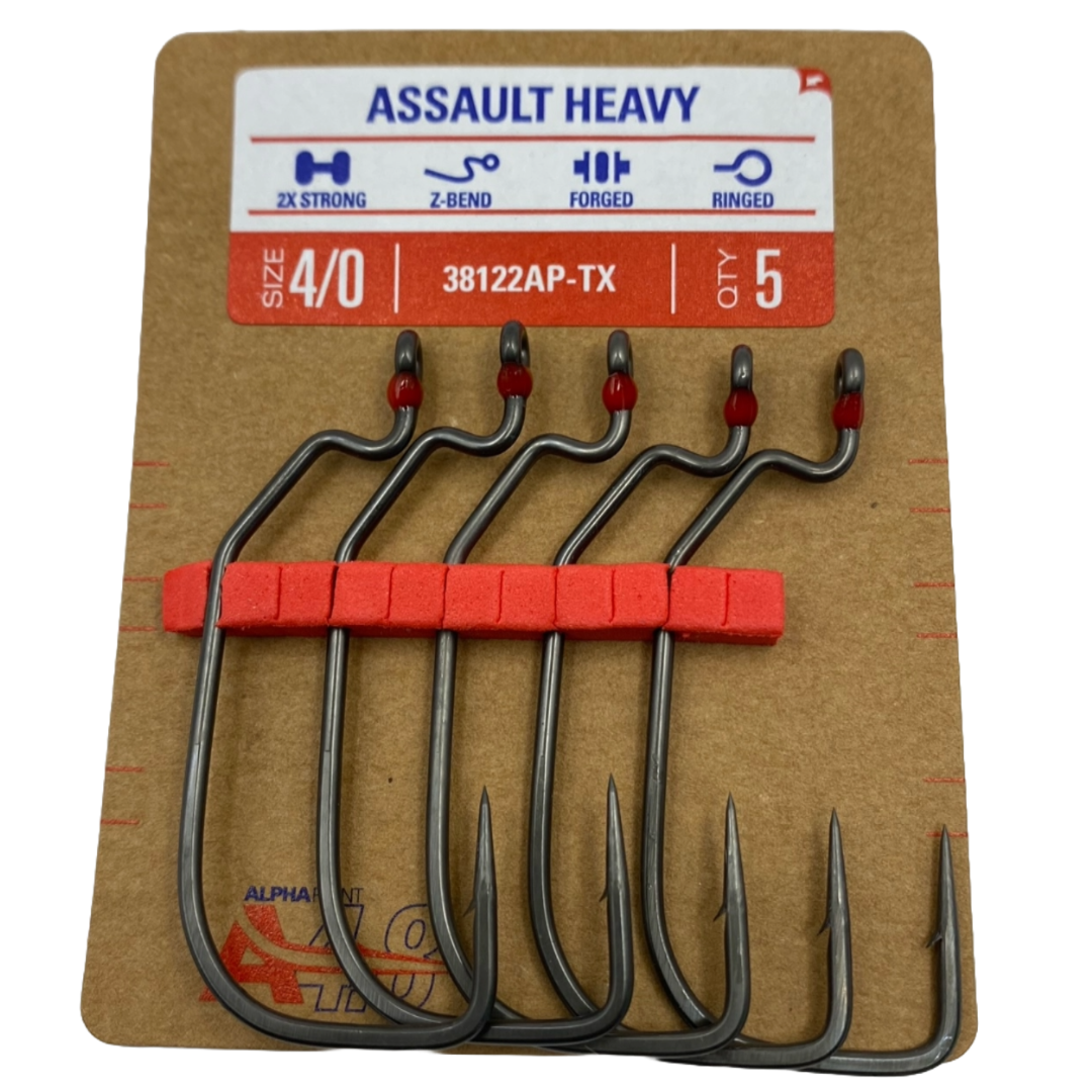 Mustad Assault HEAVY Wide Gap