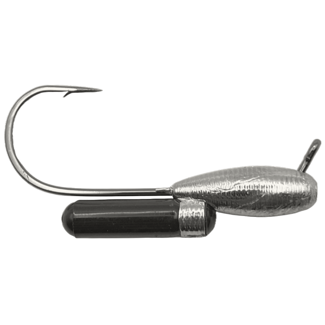 bulk lead head fishing hooks Cast Again Tackle Rattling Tube Jig Head 3/8 oz