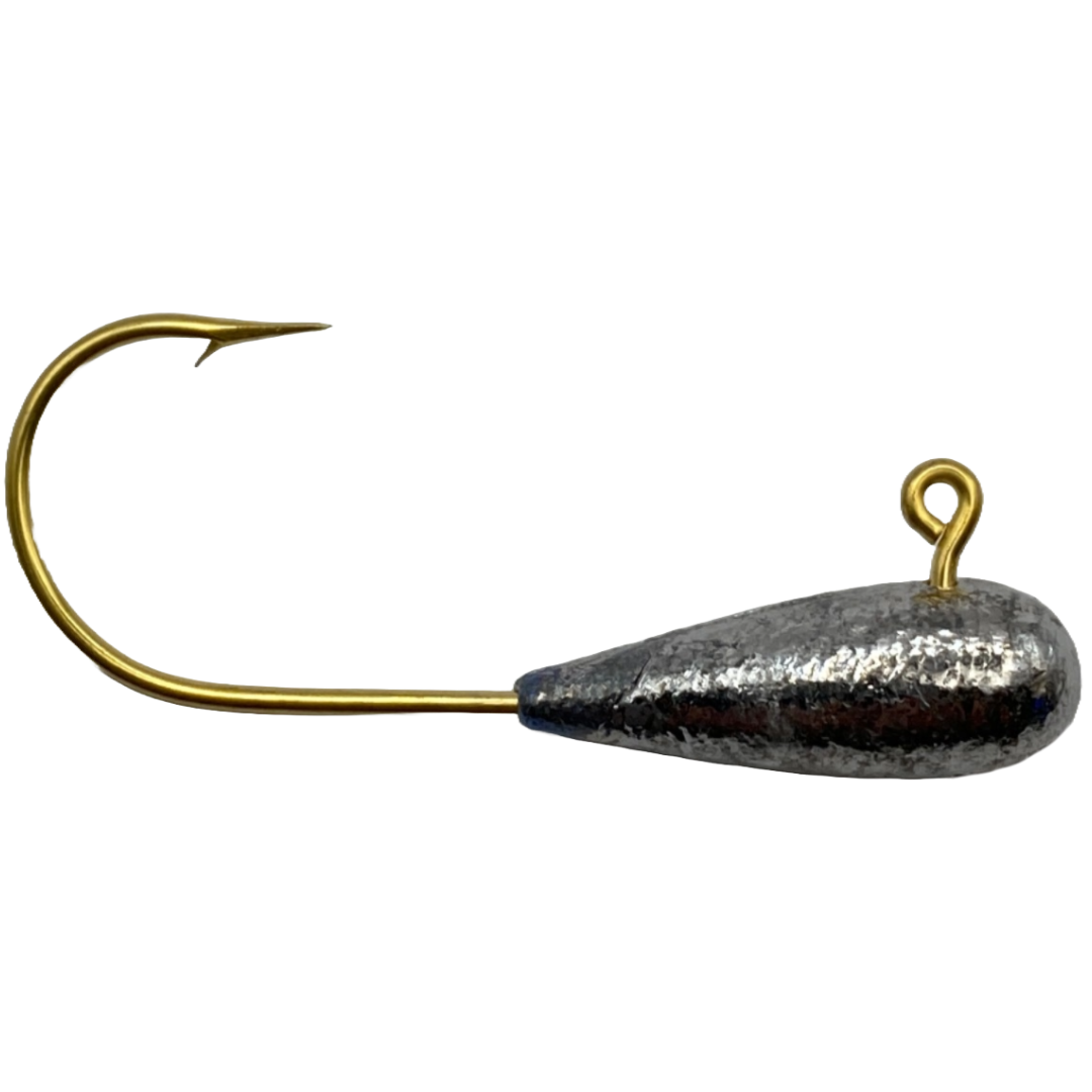 Finesse Tube Jig Heads with Gold Hook (15 Pack)