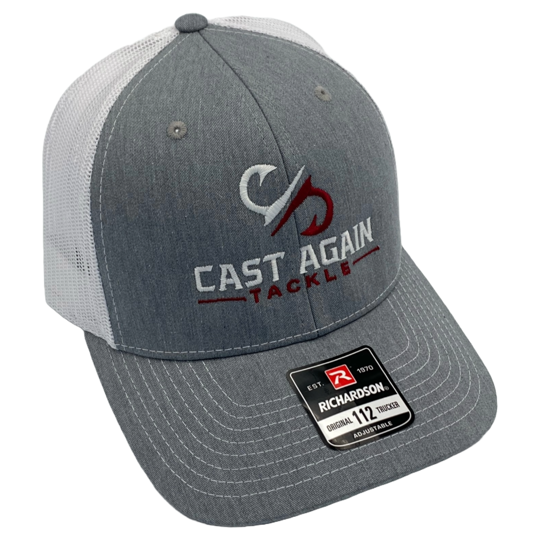 Cast Again Tackle Embroidered Hat