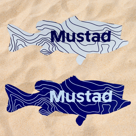 Mustad Bass Decal